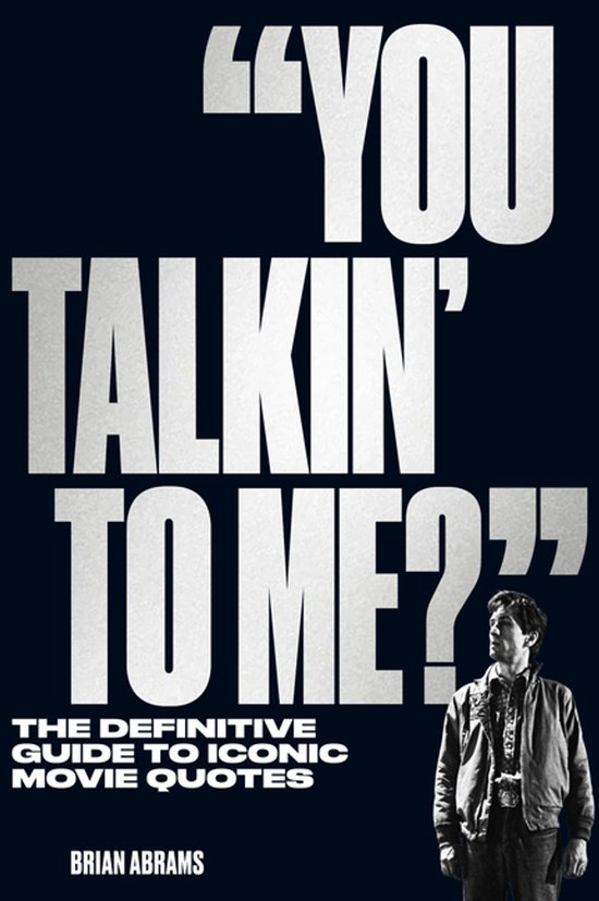"You Talkin' to Me?" - cover