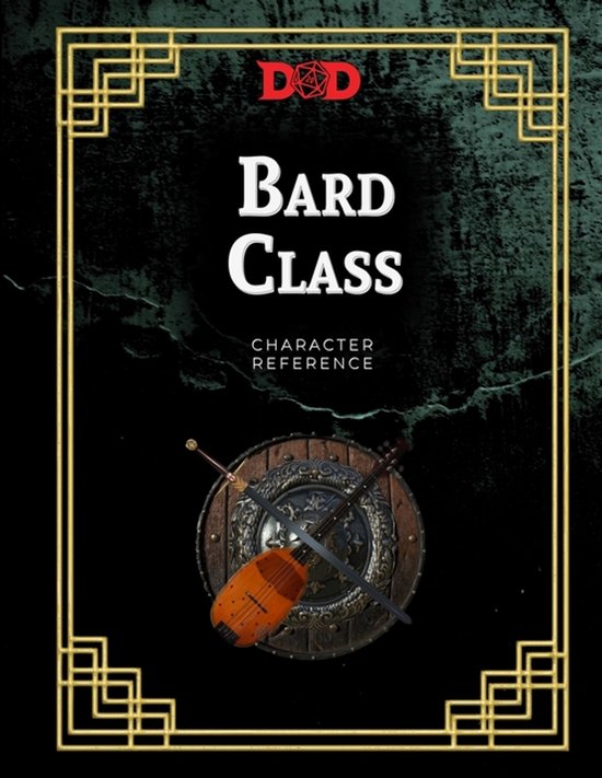Bard Class Complete Character Journal II - cover