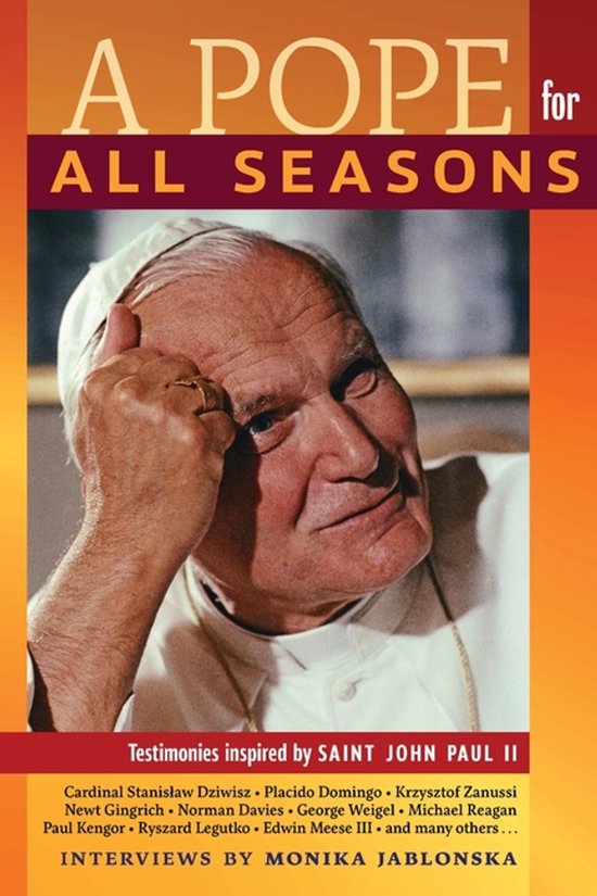 A Pope for All Seasons - cover