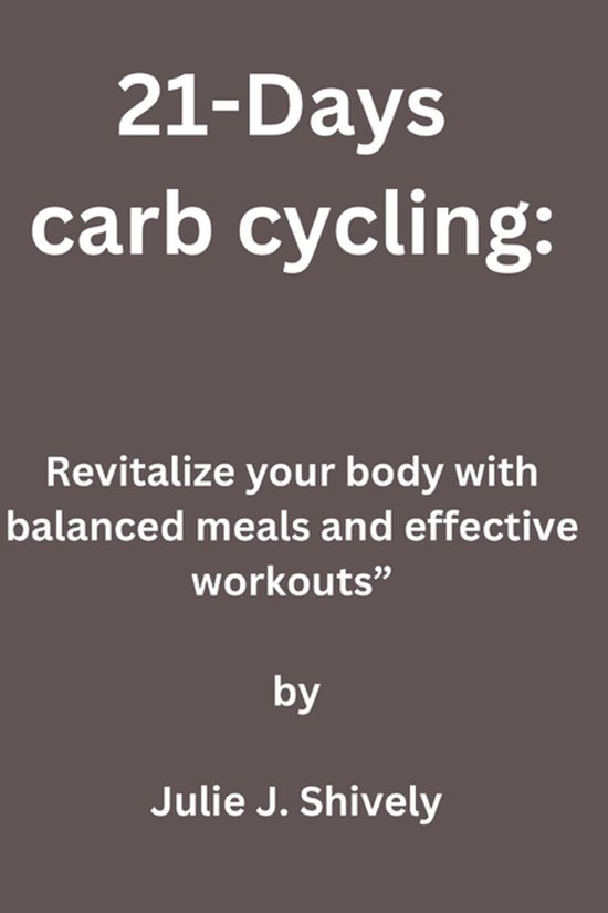 21-Days carb cycling - cover
