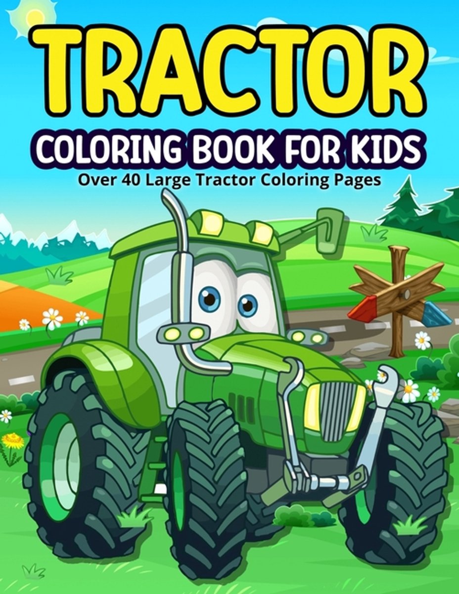 Tractor Coloring Book For Kids van