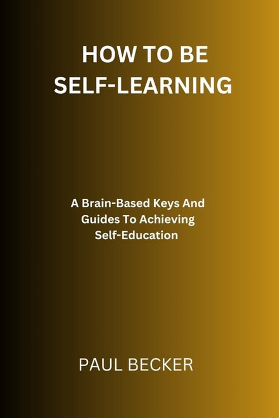 How To Be Self-Learning - cover