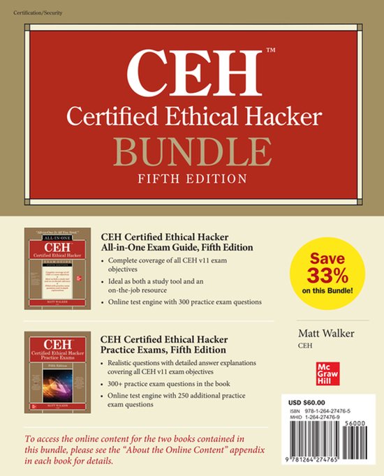 Ceh Certified Ethical Hacker Bundle, Fifth Edition