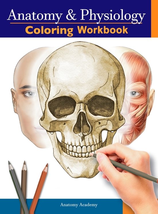 Anatomy and Physiology Coloring Workbook - cover