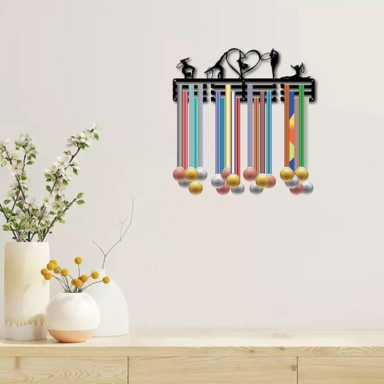 CREATCABIN Gymnastiek Medaillehouder Trofeeplank Medaillehangers Wandmontage CREATCABIN Gymnastiek Medaillehouder Trofeeplank Medaillehangers Wandmontage
