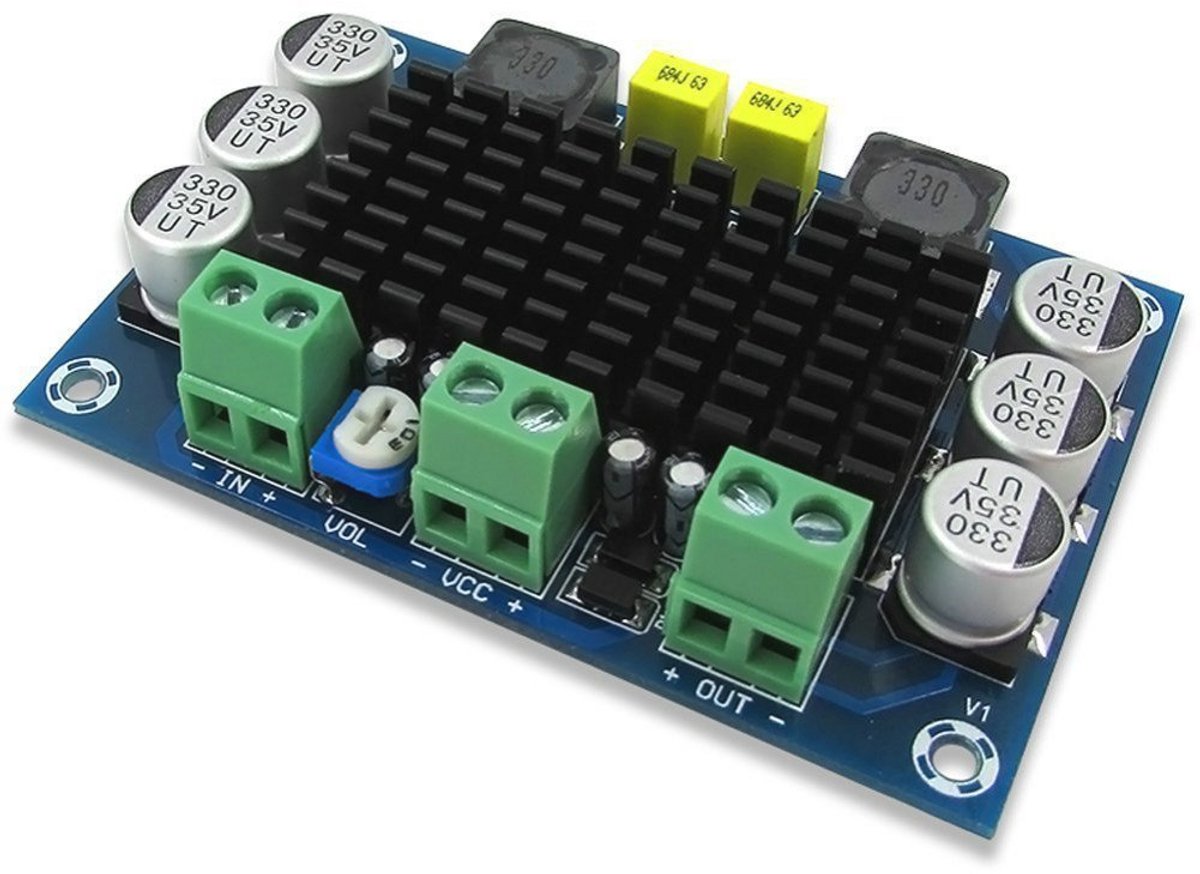 100W Mono Digitale Audio Eindversterker voor Auto - DC 12V-24V