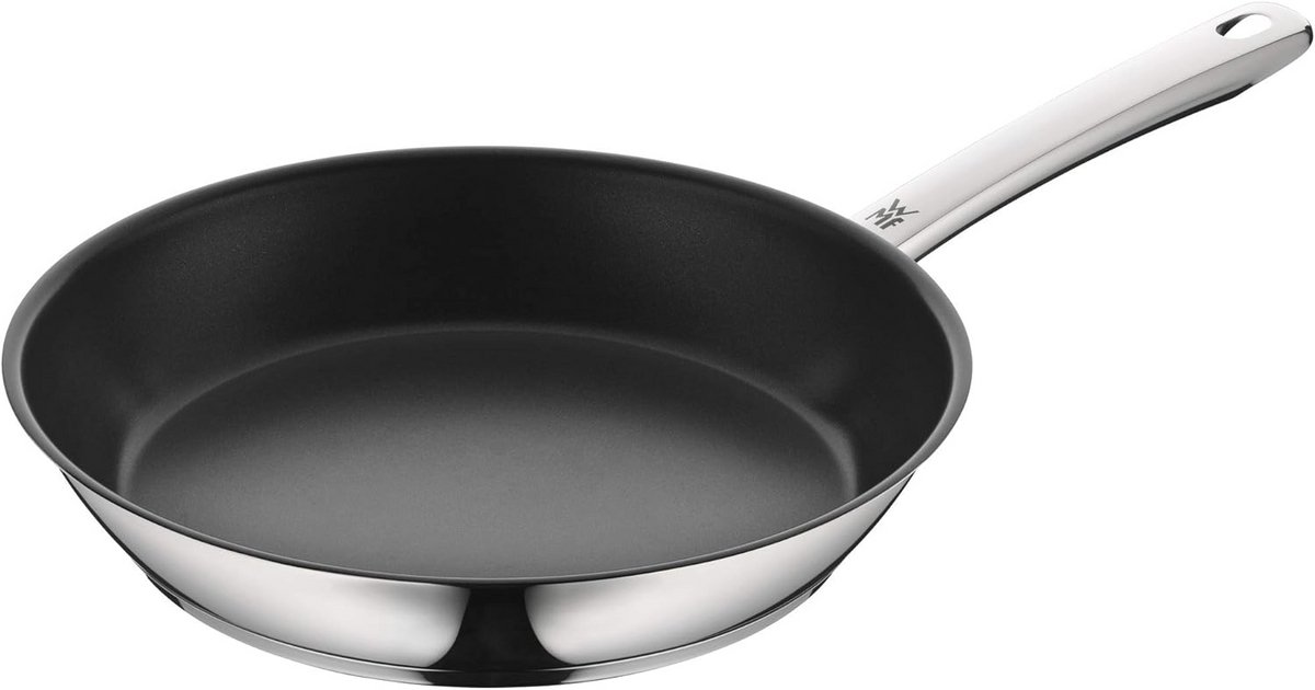 Roestvrijstalen Braadpan 28 cm met Antiaanbaklaag – Ovenvast en Duurzaam
