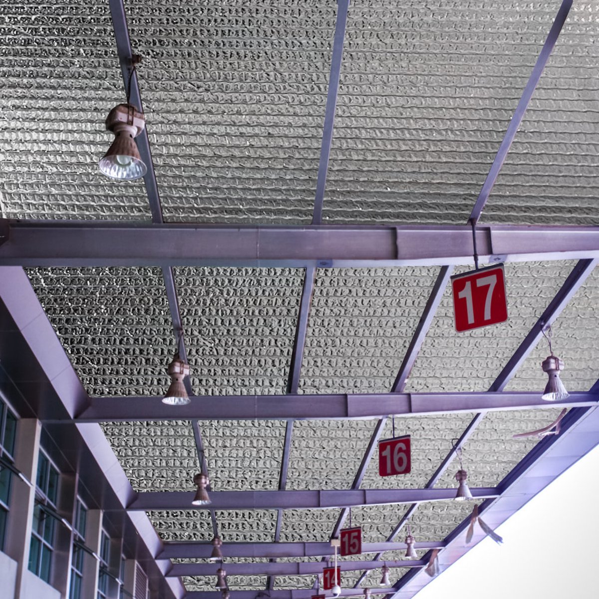 Folie-isolatierol, dubbelzijdige aluminiumfolie, bellenfolie