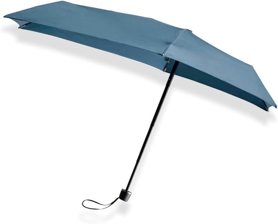 Senz Micro Manual Opvouwbare Stormparaplu midnight blue 1010-0630