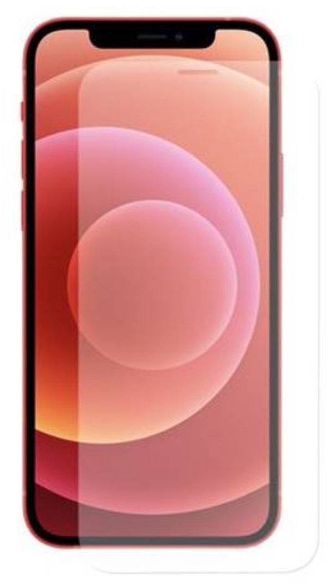 MYWAY, Schermbeschermer Geschikt voor Apple iPhone 12 Pro Max GLASS BASIC, Transparant