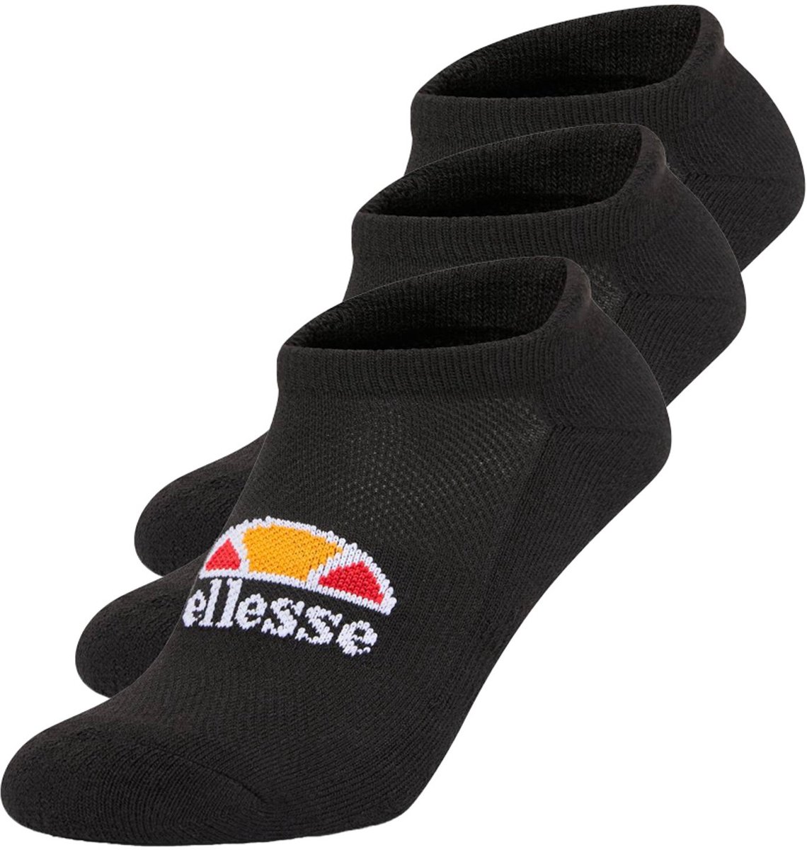 Ellesse Sokken Rebi Trainer Liner Set van 3 Zwart