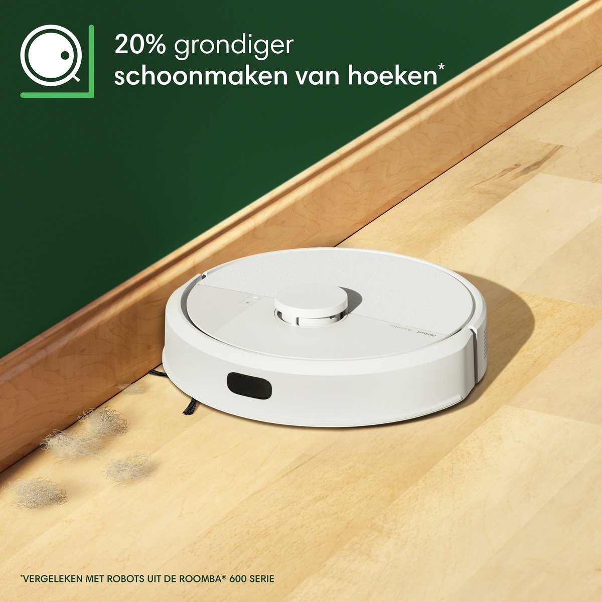 Lanckriet iRobot Roomba 105 Combo Robotstofzuiger met Dweilfunctie - afbeelding 2