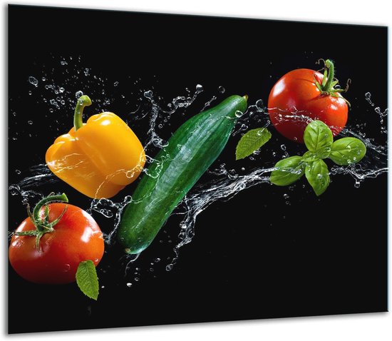 Protection de plaque de cuisson en verre trempé - 60 x 52 cm - Résistante à la chaleur et hygiénique
