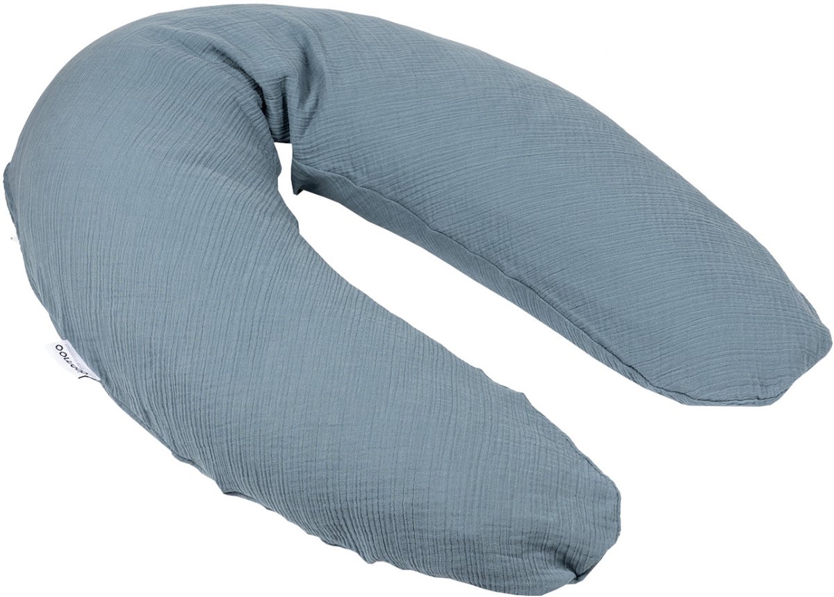 Bol.com Doomoo Comfy Big Tetra Voedingskussen Blue aanbieding