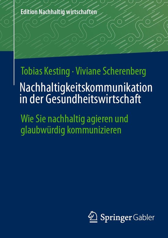 Business and Economics (German Language) - Nachhaltigkeitsko ... - cover