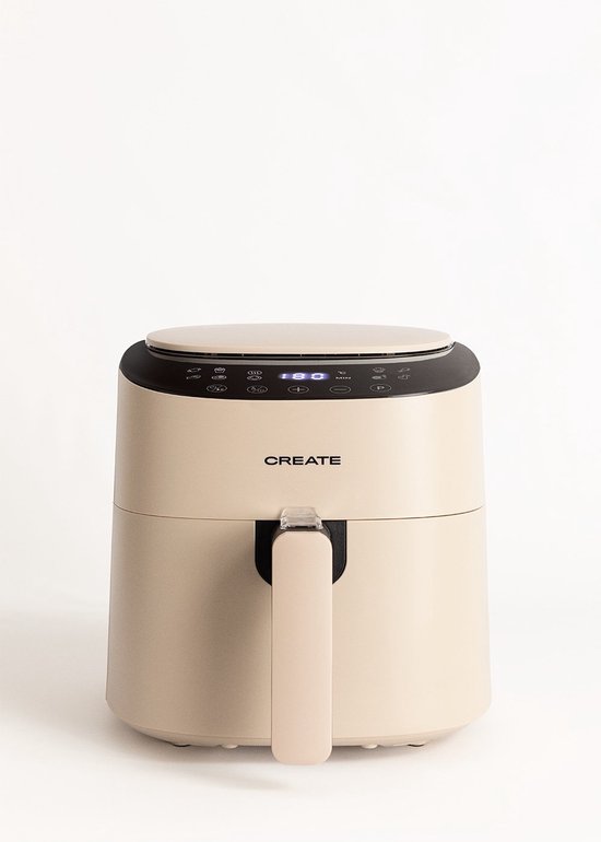 CREATE Airfryer Pro 3,5L Zand 1300W - CREATE - €74,95