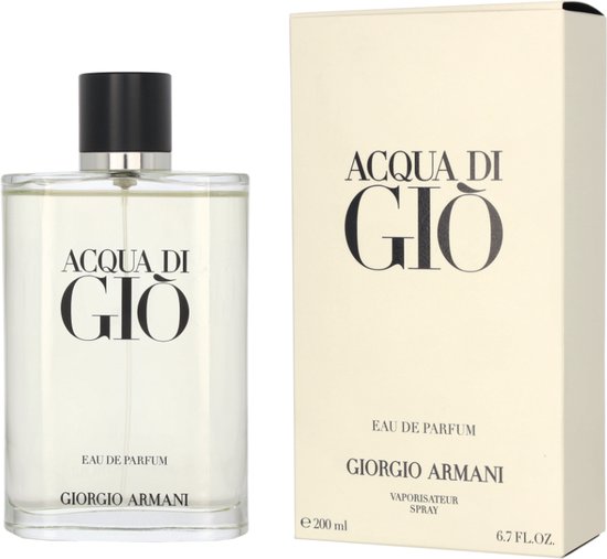 Giorgio Armani Acqua di Gio Eau de parfum spray 200 ml