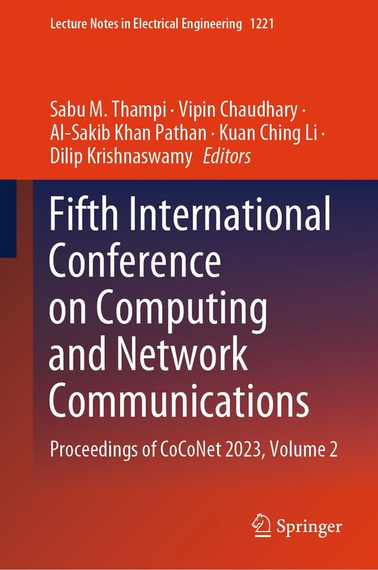Springer Nature Proceedings Computer Science - Fifth Interna ... - cover
