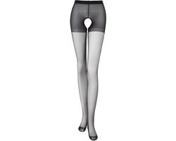 Panty met open kruis | Maat M