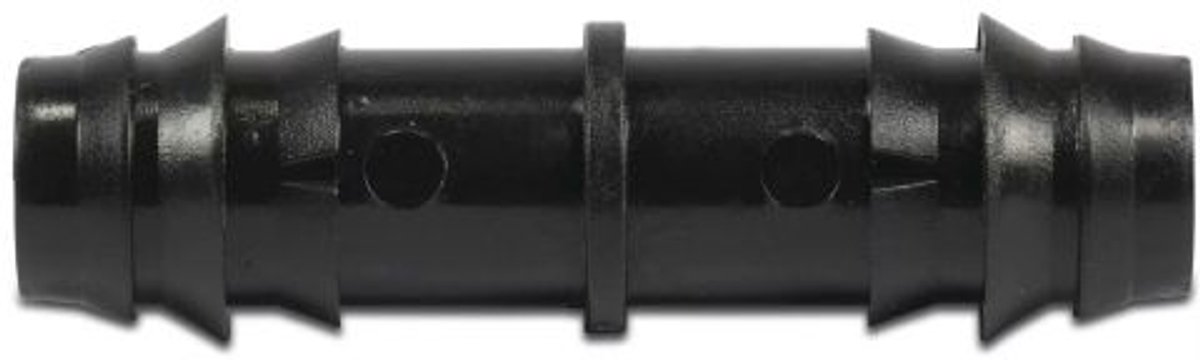 Verbindingspijpje pom zwart 40 mm 1 stuk Deltafix