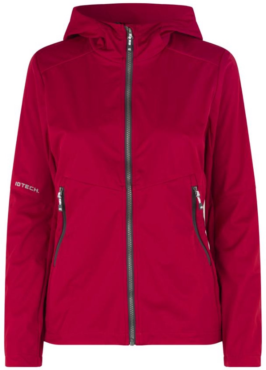 ID-Line 0837 Soft shell jacket light women Red3XL Rood