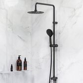 Bol.com AM.PM Gem - Regendouche zonder kraan - Zwart Doucheset - Handdouche met 1 functie - Hoofddouche 22 cm aanbieding