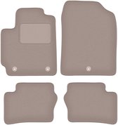 Tapis en velours beige pour : Kia Picanto III à hayon (2017-)