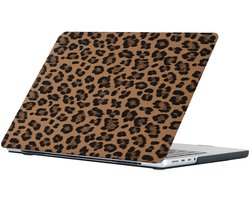 Mobigear Laptophoes geschikt voor Apple MacBook Pro 16 Inch (2021-2026) Hoes Laptopcover MacBook Case | Mobigear Hardshell - Bruin - Model A2485 / A2780 / A2991 / A3186 / A3428 / A3429