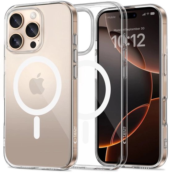 iPhone 16 Pro Max hoesje transparan...