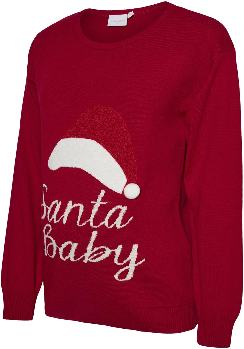 MAMALICIOUS - MLSANTA BABY L/S KNIT TOP - Dames - Gebreide truien