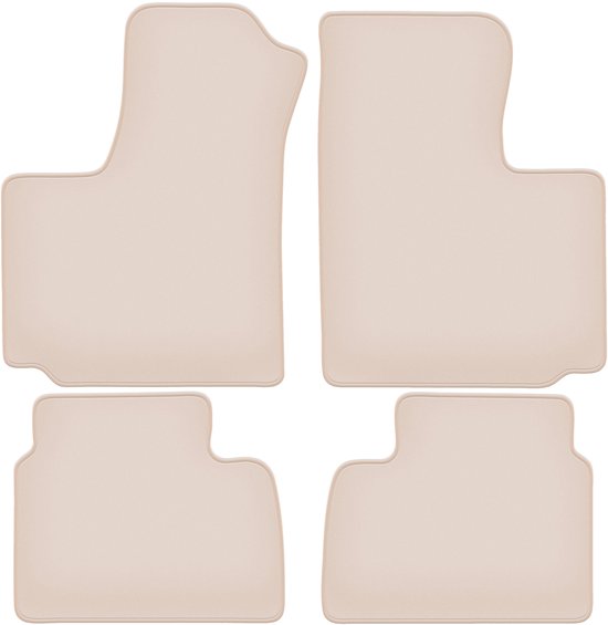 PREMIUM beige vloermatten voor: FIAt Doblo I combivan 2000-2009