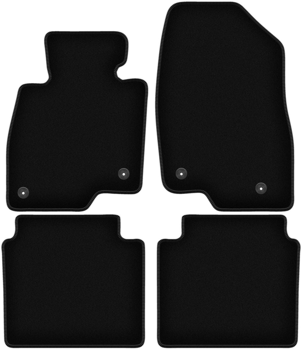 BASIC zwarte velours matten voor: Mazda 6 GJ III stationwagen (2012-)