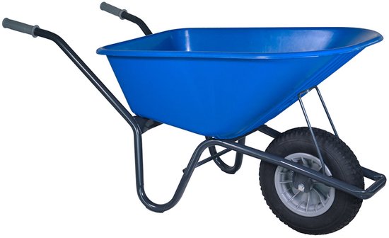 Hummer klus tuinkruiwagen - Lime blauw