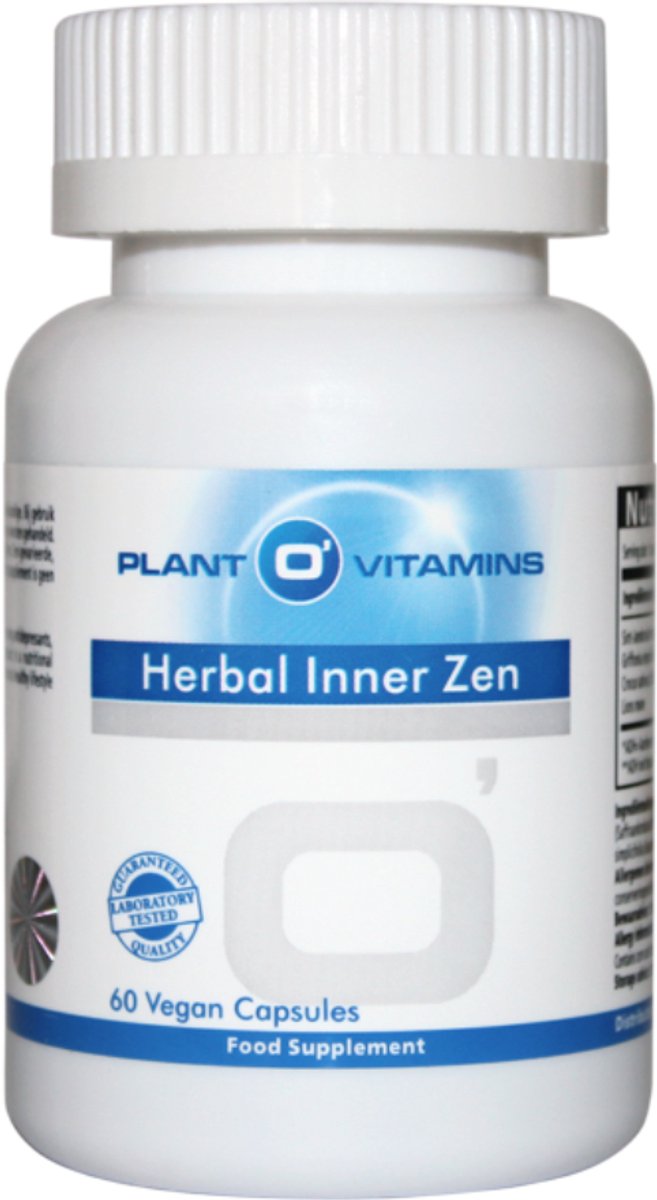 Goedkoopste Plant O'Vitamins Herbal Inner Zen Plantovitamins - 60 Capsules