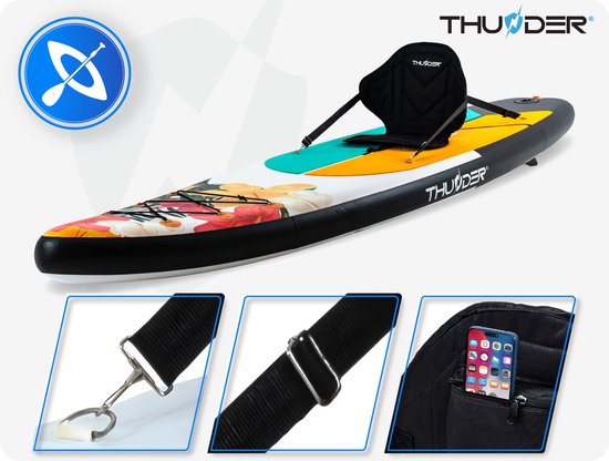THUNDER NOX SUP Board - Opblaasbaar - 320 cm - Complete Set