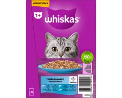 Whiskas 1+ Vis Selectie Gelei 24x85g - Vis
