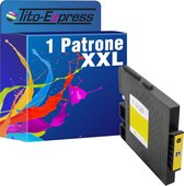 PlatinumSerie 1x inkt cartridge alternatief voor RICOH GC-21 Yellow