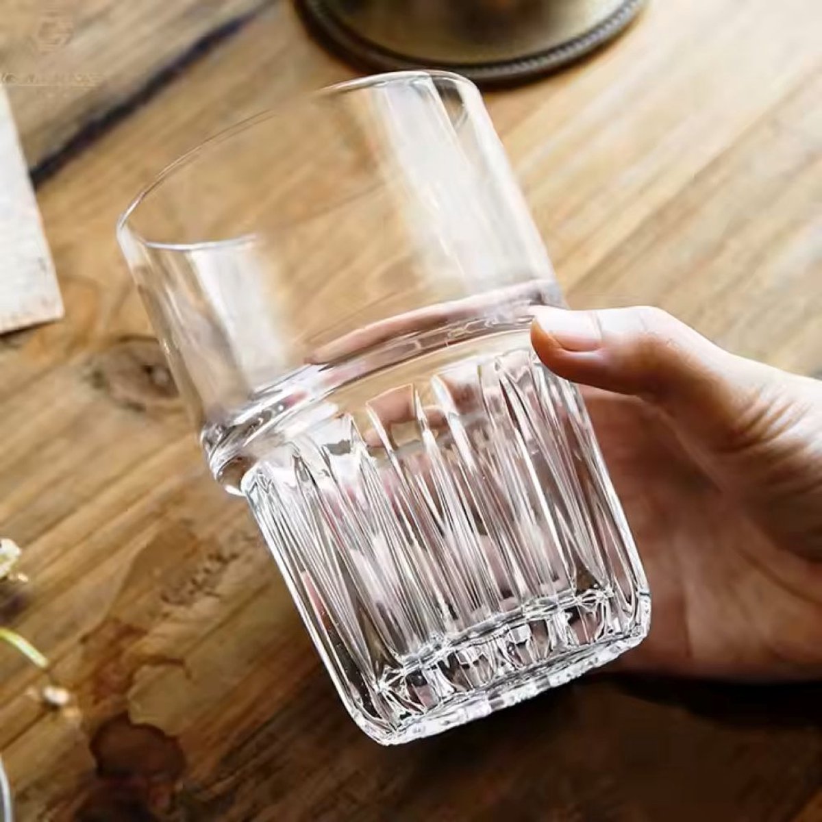 Glozini - Marokkaanse Theeglazen - Zilver - Set van 12 Glazen - 180ml - Thee & Koffieglazen