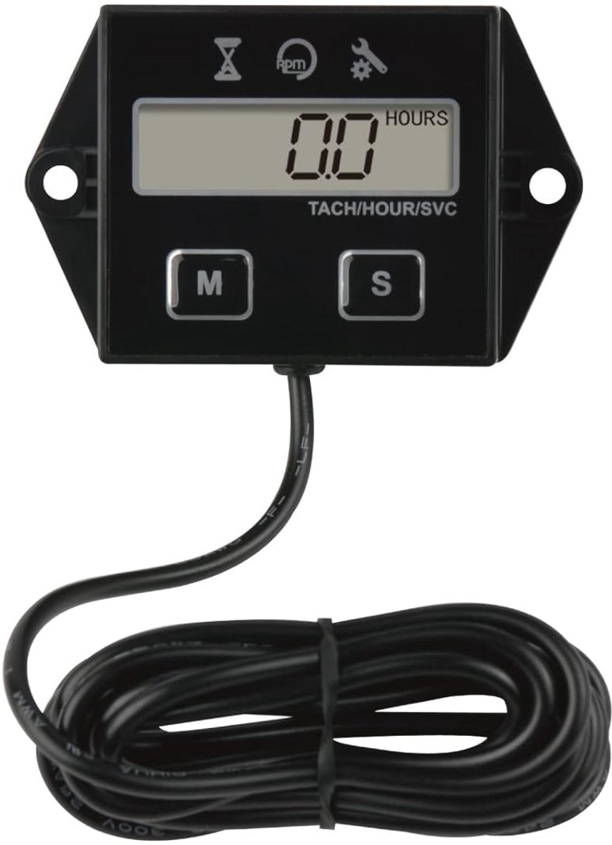 Digitale Tach Urenteller en RPM Meter voor Grasmaaier, Scooter, Motorfiets en Meer