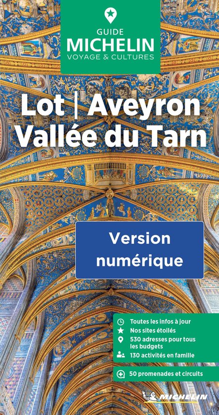Guide Vert Lot, Aveyron, Vallée du Tarn