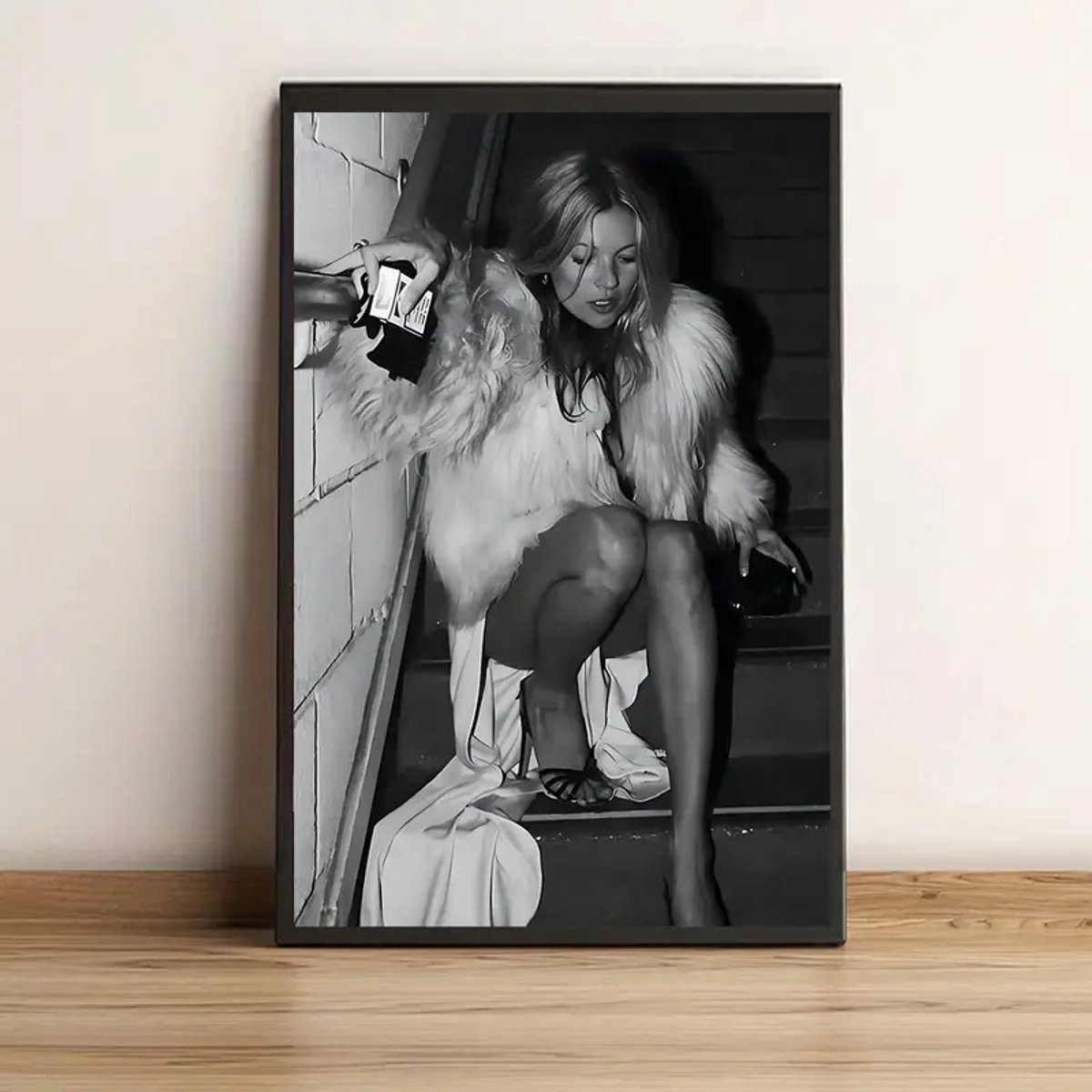 Canvas poster - Drunk girls have more fun! - Glitters - Model - muurposter - binnenposter - muur poster - Kado - Zonder lijst - Posters - Vintage posters - Trendy