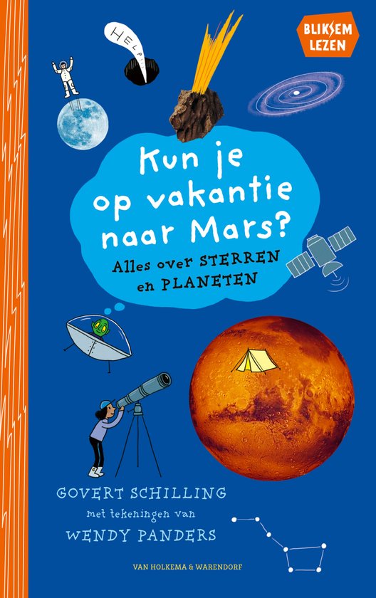 Bliksemlezen - Kun je op vakantie naar Mars? - cover