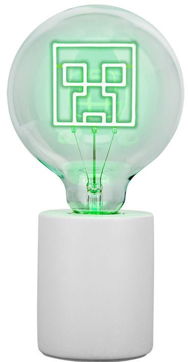 Paladone Neon Creeper E27-lamp Groen van Paladone — afbeelding 2