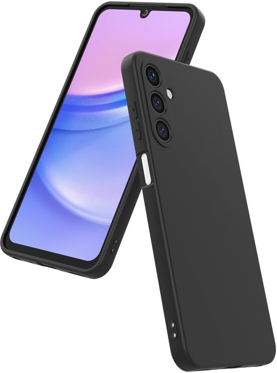 Coque de protection arrière en Siliconen souple pour Samsung Galaxy Samsung - Zwart