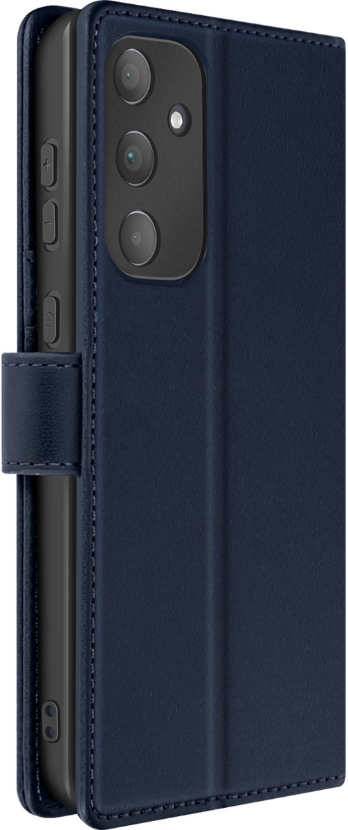 Mayaxess, Hoesje Geschikt voor Samsung Galaxy A35 Afneembare Shell, Nachtblauw
