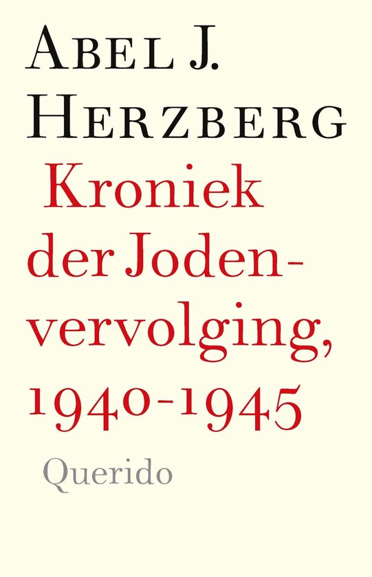 Kroniek der Jodenvervolging, 1940-1945 - cover
