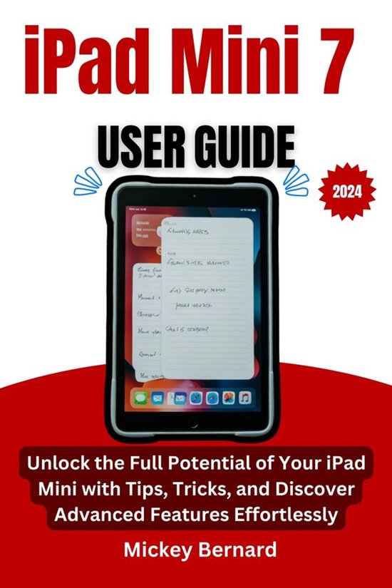 iPad Mini 7 User Guide - cover