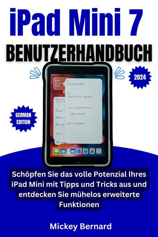 iPad Mini 7 Benutzerhandbuch - cover