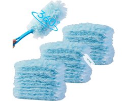 30-stuks stofdoek navullingen - 360 graden stofdoekset - Compatibel met Swiffer Heavy Duster - Multifunctionele wegwerpstofdoek - Ideaal voor het reinigen van hoeken, meubels, auto's en jaloezieën - Blauw