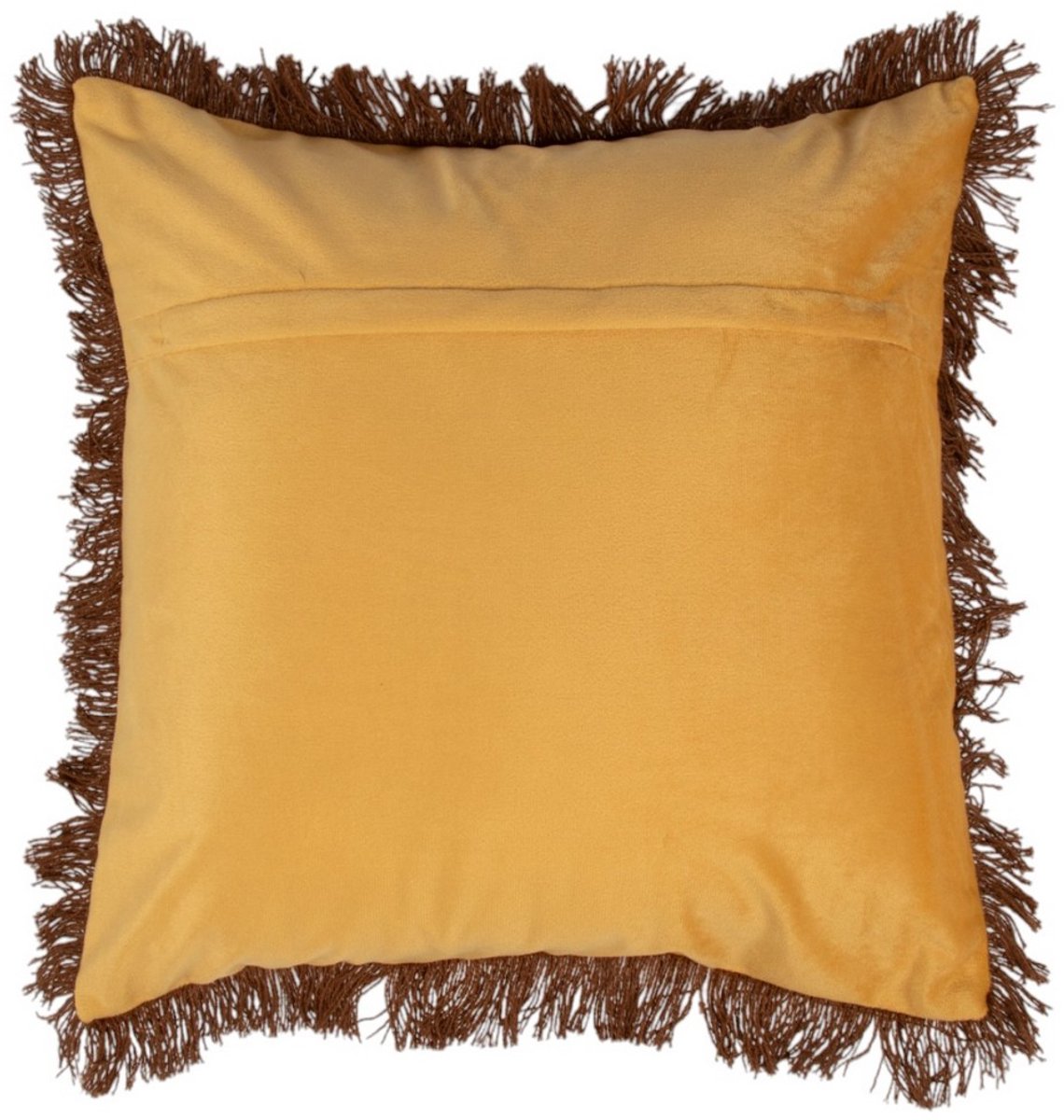 Kussen Sulawesi mosterd geel 45x45cm